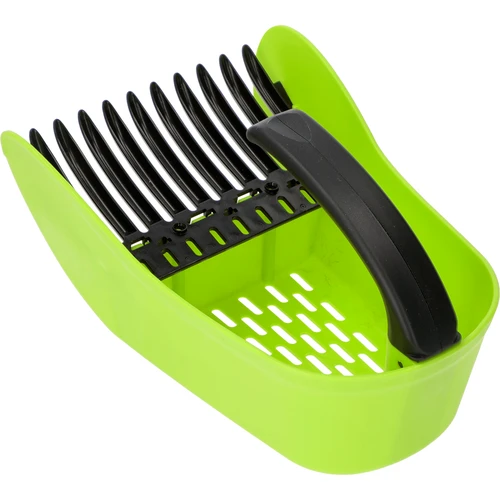 Väikeste marjade korjaja, roheline, plastikust - 3