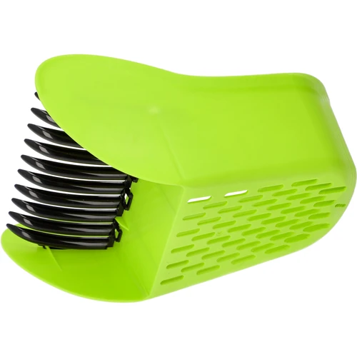 Väikeste marjade korjaja, roheline, plastikust - 4