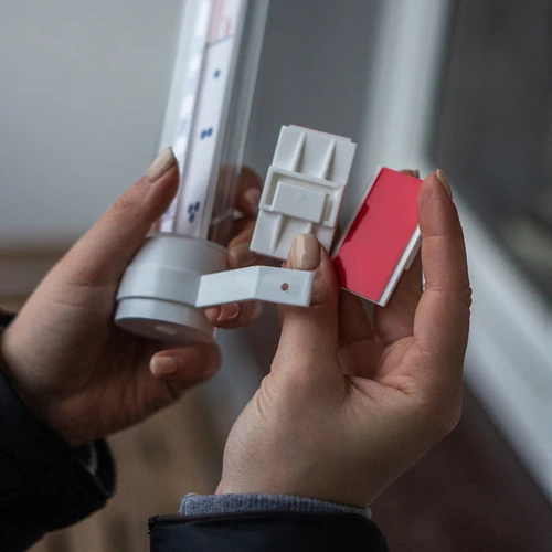 Välitermomeeter (-50°C kuni +50°C) 23 cm, assorti, Poola tootmine - 5