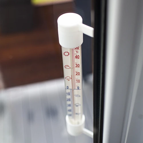 Välitermomeeter, valge (-60 °C kuni +50 °C) 23 cm - 4