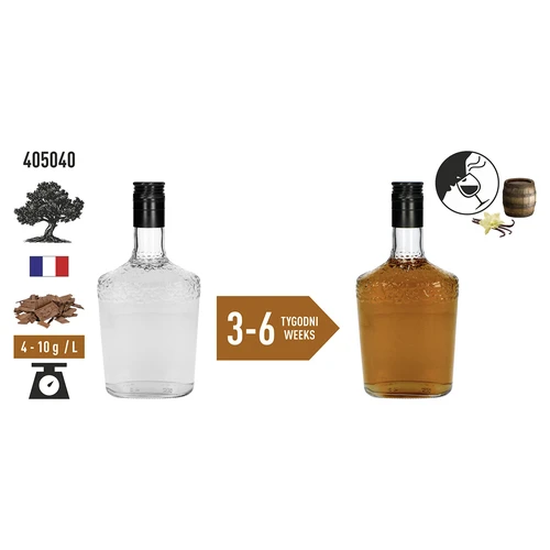 Vaniljemaitselised tammehelbed, tugevalt röstitud, 20 g - 6