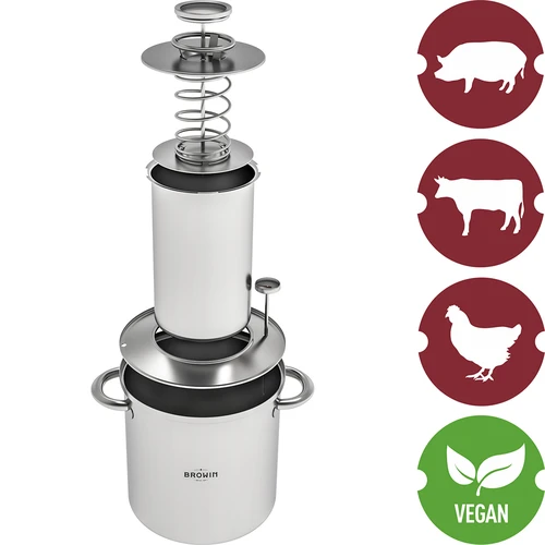 Veesärgiga sinkikeetja komplekt: 1,5 kg sinkikeetja + pott - 8