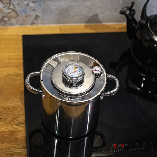 Veesärgiga sinkikeetja komplekt: 1,5 kg sinkikeetja + pott - 20