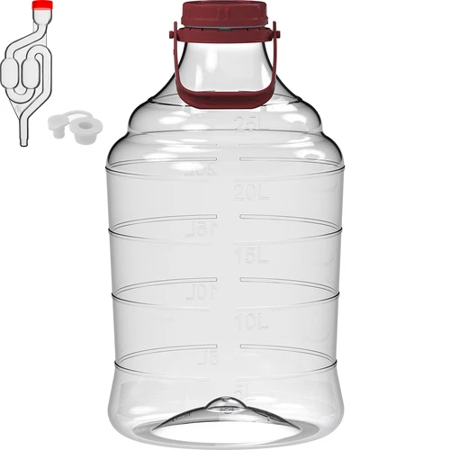 Veiniballoon kerge, purunemiskindel, käepidemega, 25 L - 2