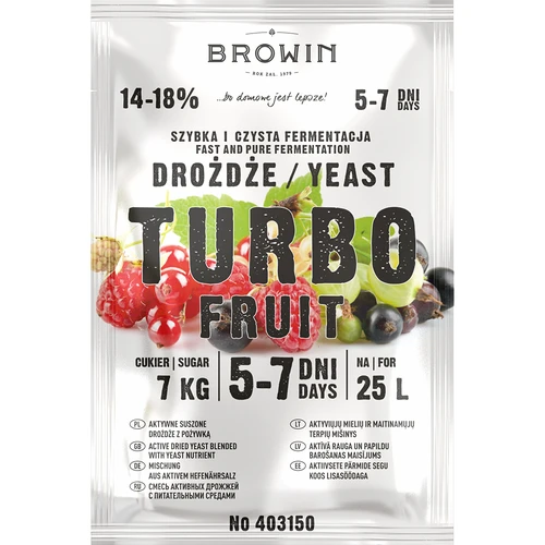 Veinipärm Turbo Fruit 5-7 päeva - 2