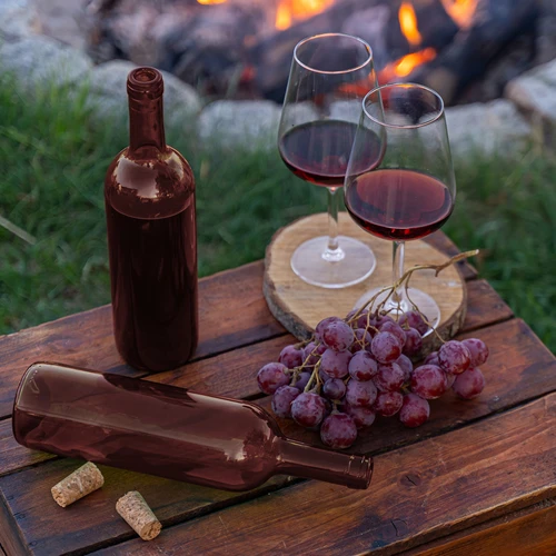 Veinipudel 750 ml pruun - kiletatud pakk 8 tk - 7