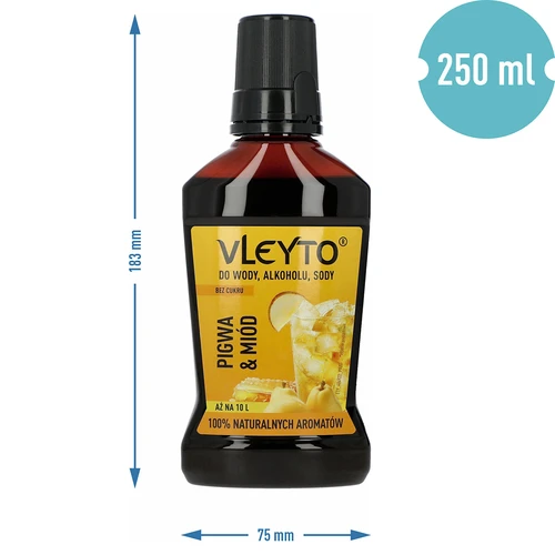 VLEYTO Küdoonia & Mesi – maitseessents looduslike aroomidega, 250 ml - 5
