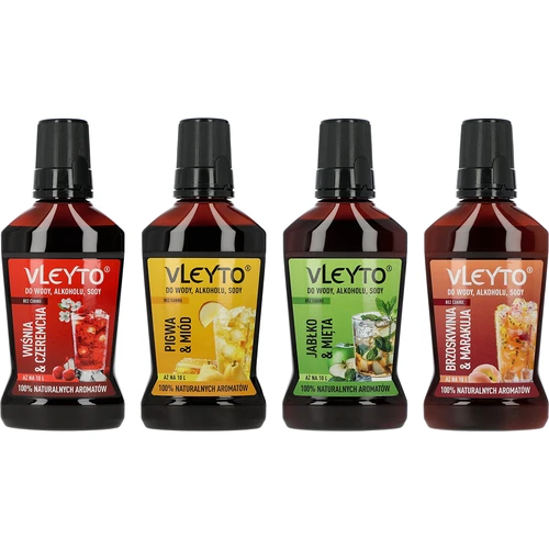 VLEYTO Küdoonia & Mesi – maitseessents looduslike aroomidega, 250 ml - 10