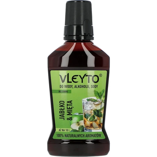 VLEYTO Münt & Õun – maitseessents looduslike aroomidega, 250 ml