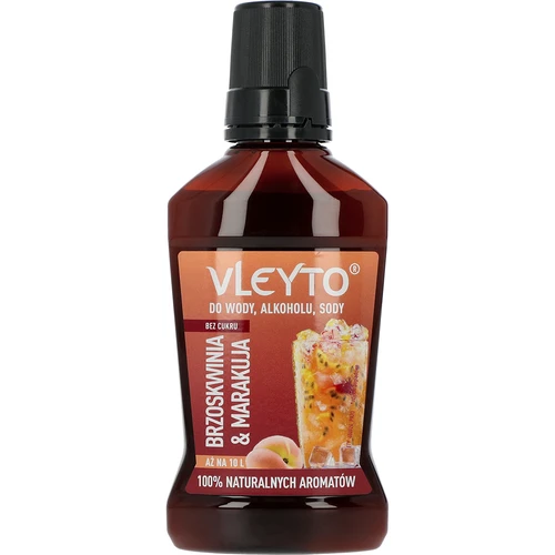 VLEYTO Virsik & Passionivili – maitseessents looduslike aroomidega, 250 ml