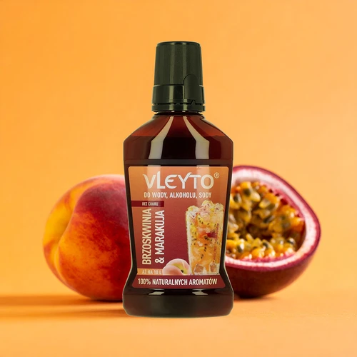 VLEYTO Virsik & Passionivili – maitseessents looduslike aroomidega, 250 ml - 4