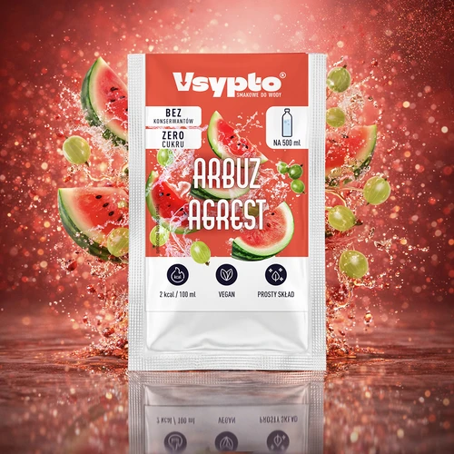 VSYPTO arbuusi-karusmarja maitsega, 3 g