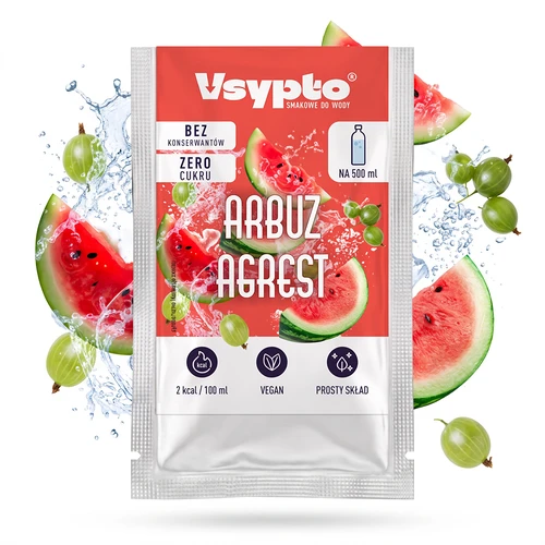 VSYPTO arbuusi-karusmarja maitsega, 3 g