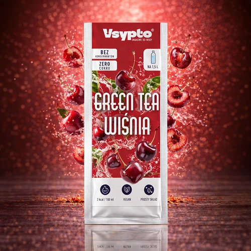 Vsypto Green Tea Kirss, 9 g