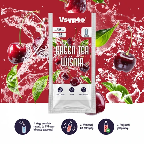 Vsypto Green Tea Kirss, 9 g - 5