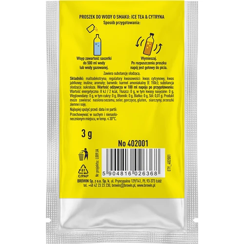 VSYPTO Ice Tea Sidrun, 3 g - 3