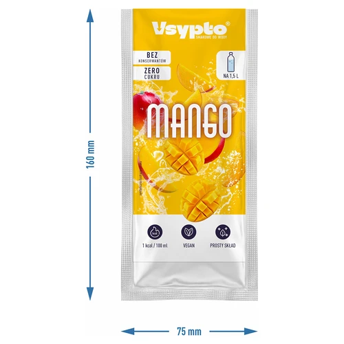 VSYPTO mango maitsega, 9 g - 4