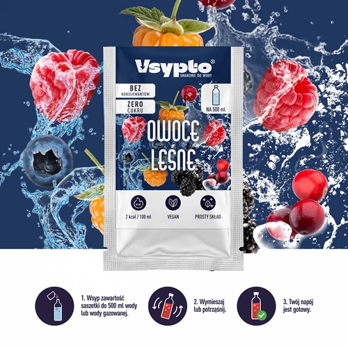 VSYPTO metsamarjade maitsega, 3 g - 5