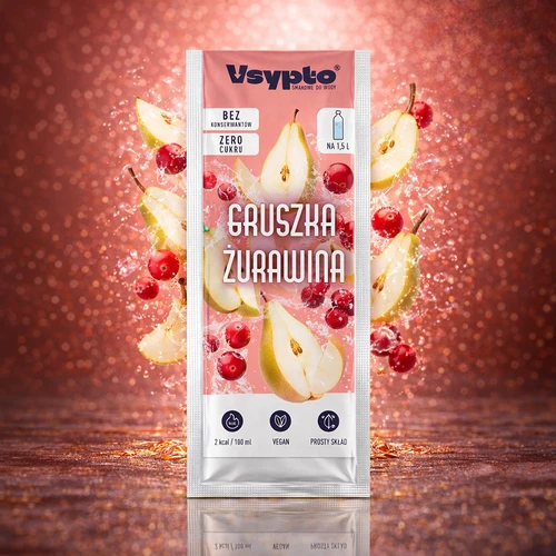 VSYPTO pirni-jõhvika maitsega, 9 g