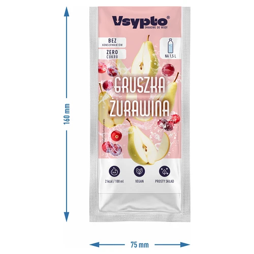 VSYPTO pirni-jõhvika maitsega, 9 g - 4