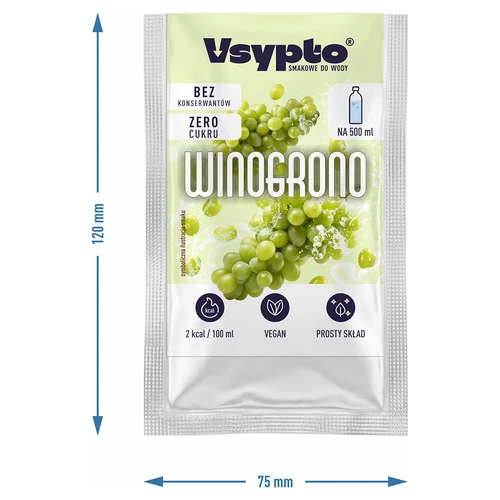 VSYPTO viinamarja maitsega, 3 g - 4