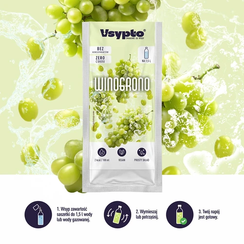 VSYPTO viinamarja maitsega, 9 g - 5