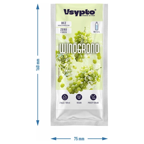 VSYPTO viinamarja maitsega, 9 g - 4
