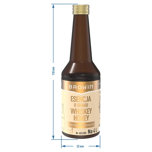 Whiskey Honey maitsega essents 4 L jaoks - 40 ml - 8