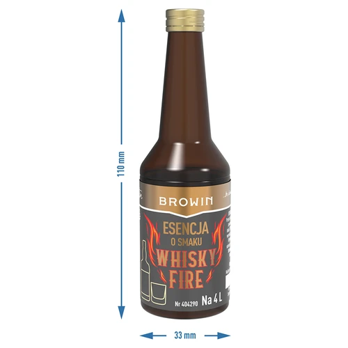 Whisky Fire maitseessents 4 l jaoks, 40 ml - 7