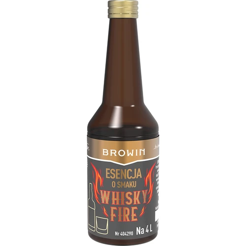 Whisky Fire maitsega essents 4 L jaoks, 40 ml