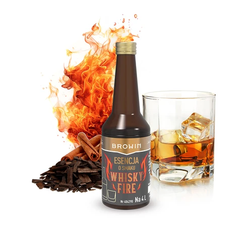 Whisky Fire maitsega essents 4 L jaoks, 40 ml - 3