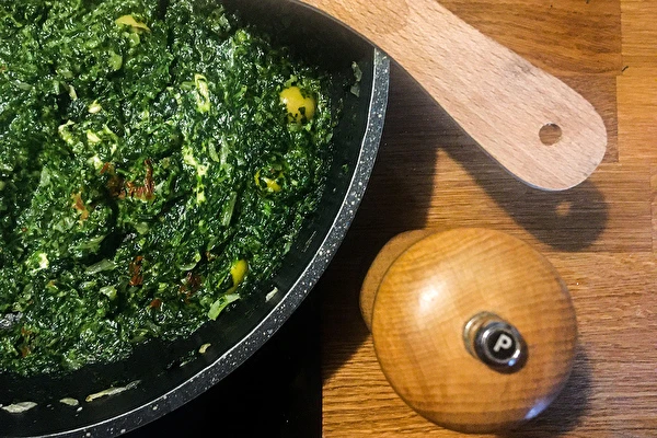 Ahjupierogid spinatiga