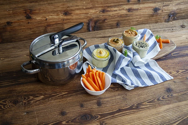 Hummus erinevates maitsevariantides