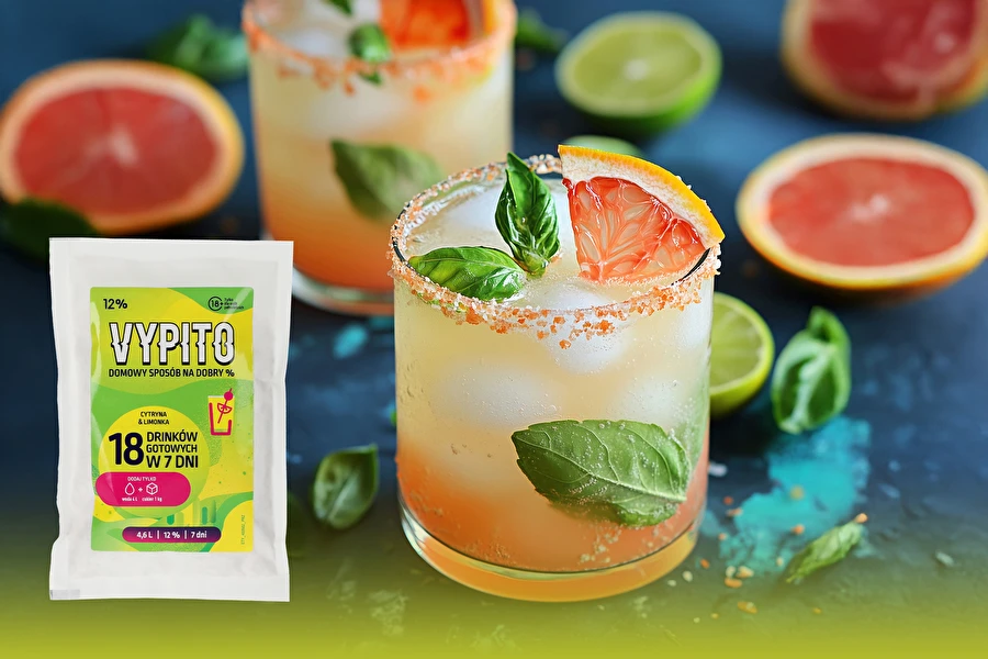 Browin Przepiśnik - Vypito Laim ja basiilik – värskendav kokteil basiiliku ja tsitrusenootidega